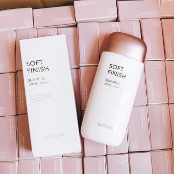 Missha All Around Safe Block Soft Finish Sun Milk SPF50+ PA+++