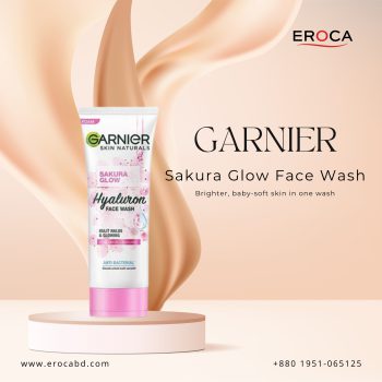 Garnier Skin Naturals Sakura Glow Hyaluron Face Wash