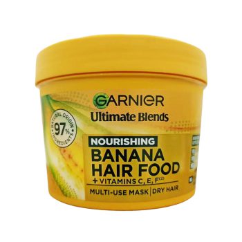 Garnier Ultimate Blends Hair Food Banana 3-in-1 Dry Hair Mask Treatment 400ml